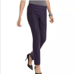 Loft suit pants 0P dark Purple In pristine condition